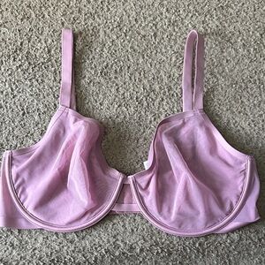Auden Light Pink Sheer Bra